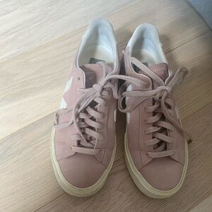 Veja size 8 blush pink sneakers